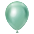 Obrázok z Zelené balóniky, Mirror Chrome Green 30 cm/12", 50 ks