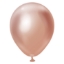 Obrázek Balonky chromové Mirror Rose Gold 30 cm/12", 50 ks