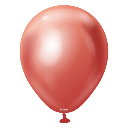 Levně Balonky chromové červené, Mirror Red 30 cm/12", 50 ks
