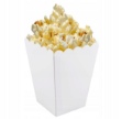 Obrázok z Krabičky na popcorn biéle- 6 ks