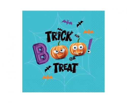 Levně Papírové ubrousky Halloween - Trick or Treat 20 ks