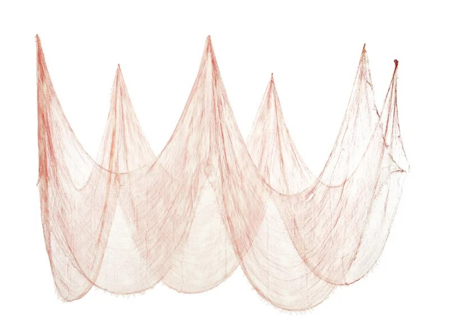 Textilie krvavá - síť 0,72 x 9,8 m - Party Deco