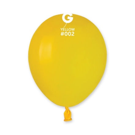 Obrázek Balonky Gemar Žluté 13 cm -100 ks