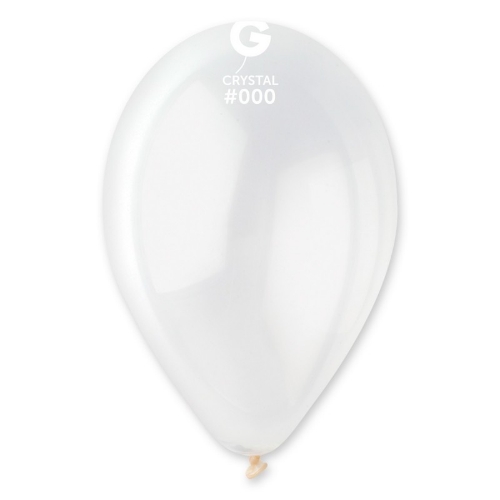 Levně Balonky Gemar transparentní 30 cm - 100 ks