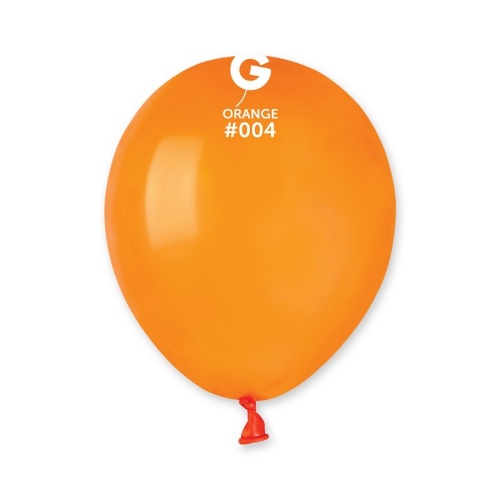 Levně Balonky 13 cm - Oranžové - 100 ks