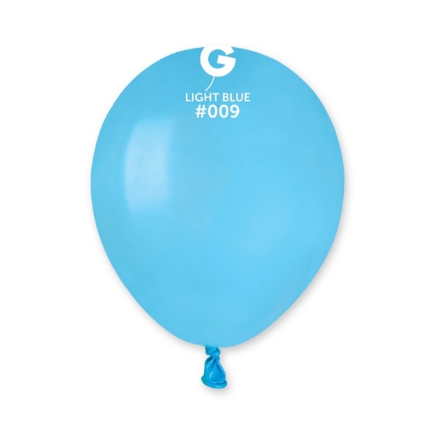 Obrázok z Balóniky Gemar Svetlo modré 13 cm - 100 ks