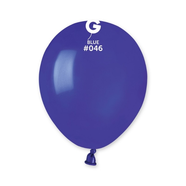Obrázok z Balóniky Gemar Tmavo modré 13 cm - 100 ks