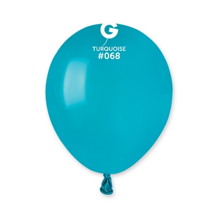 Picture of Balonky Gemar Tmavě tyrkysové 13 cm - 100 ks
