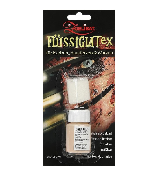 Tekutý latex s houbičkou 28 ml - Tělový