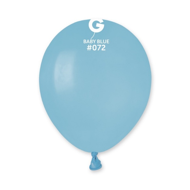 Obrázek z Balonky 13 cm - Modré baby blue - 100 ks 