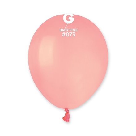 Picture of Balonky Gemar Baby pink růžové 13 cm - 100 ks