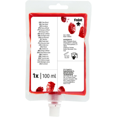 Levně Falešná krev - Infuze 100 ml