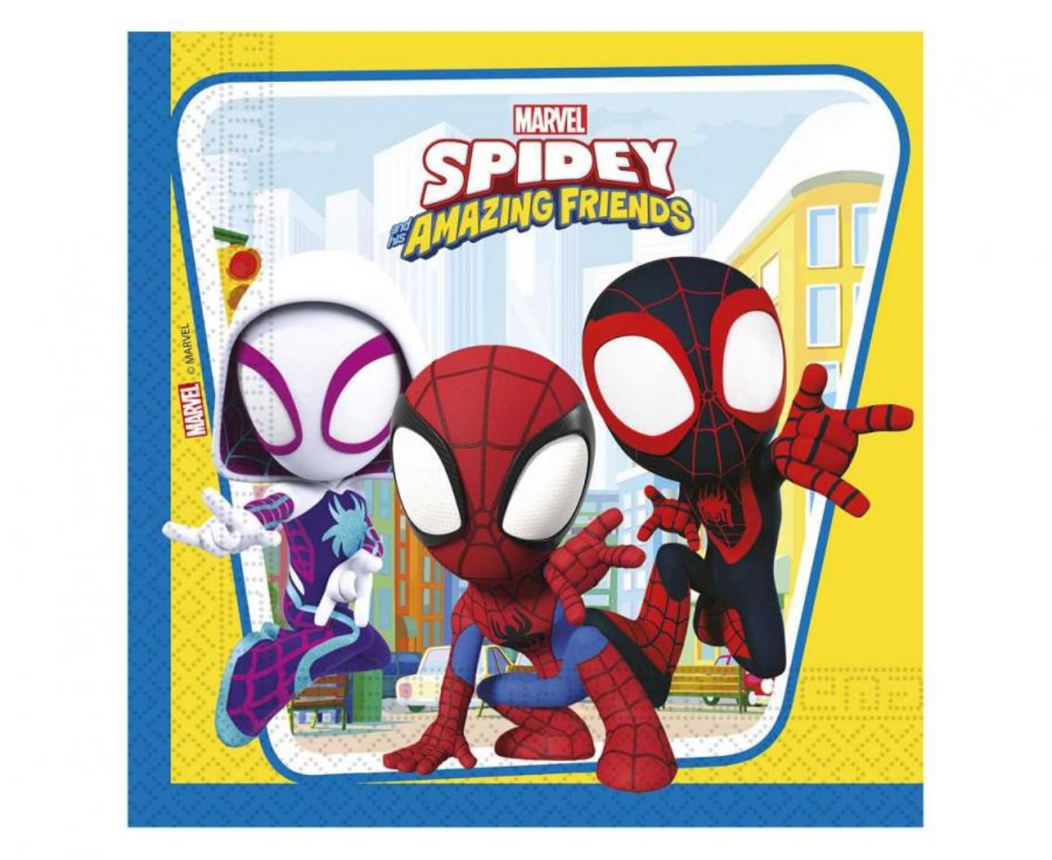 Levně Papírové ubrousky Spidey a přátelé 20 ks