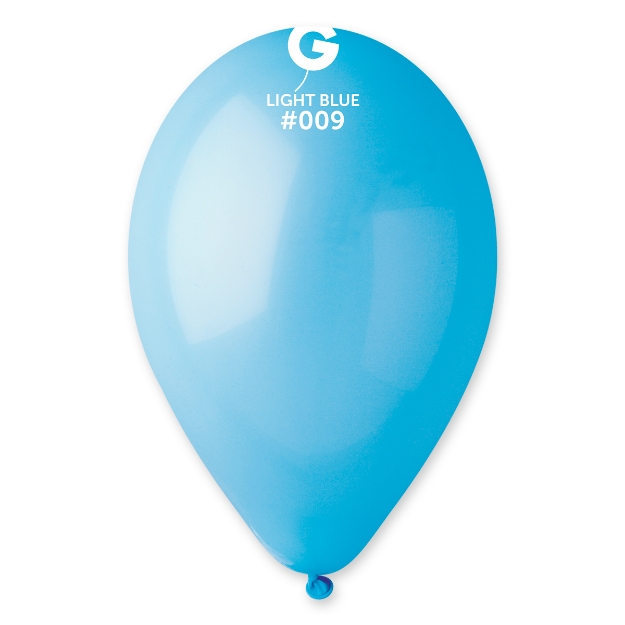 Obrázok z Balónik Gemar Svetlo modrý 30 cm