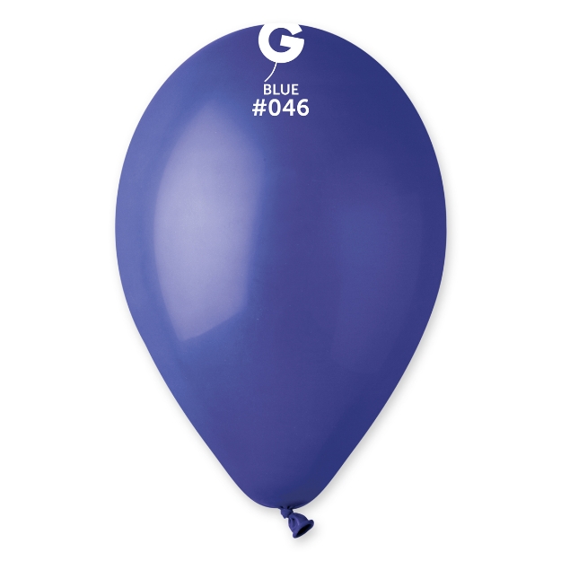 Obrázok z Balónik Gemar Tmavo modrý 30 cm