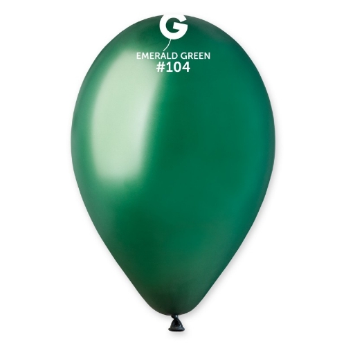 Levně Balonek Gemar Smaragdově zelený 30 cm