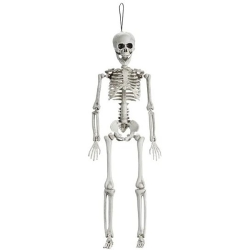 Halloweenska dekorácia - kostra 40 cm
