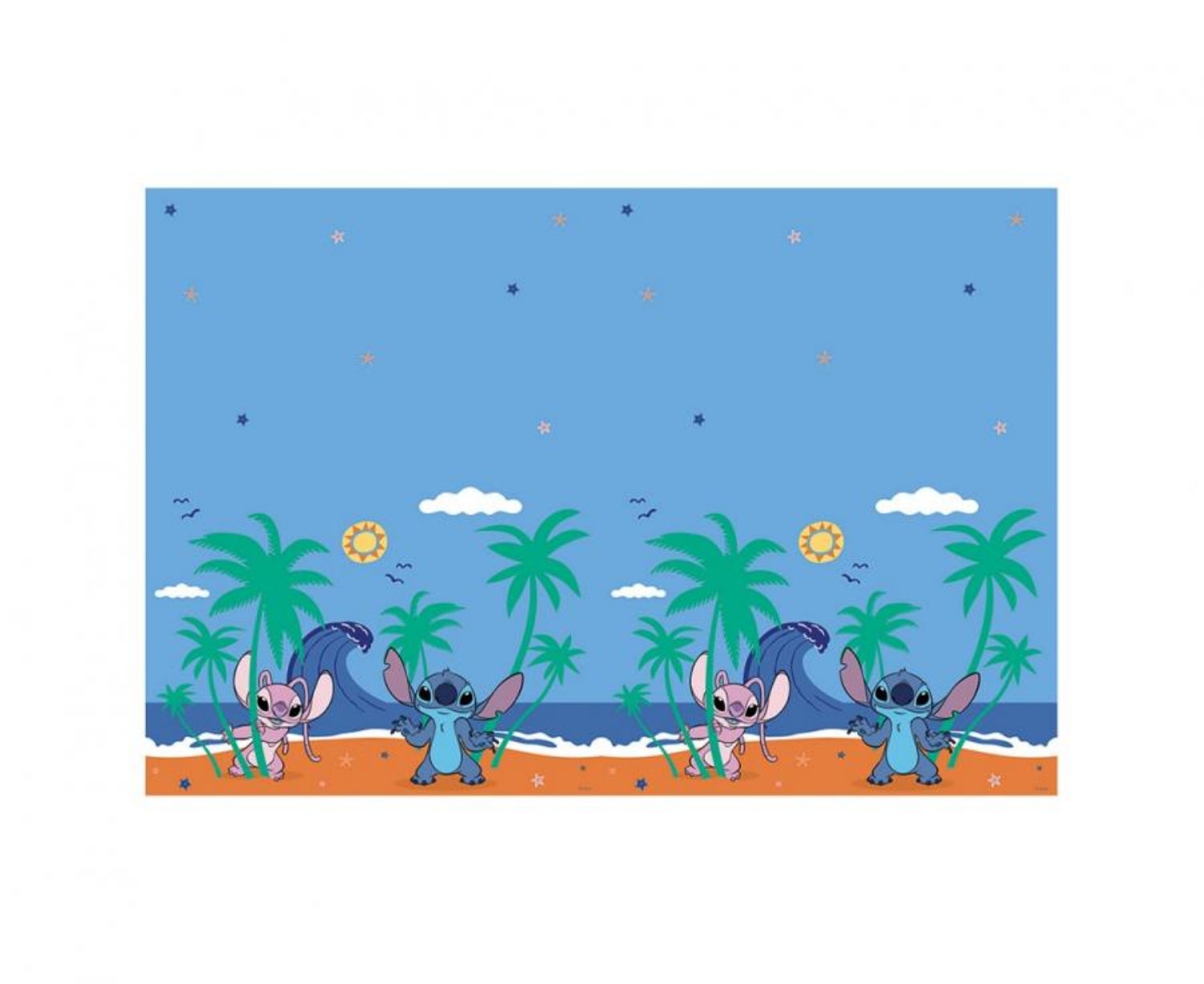 Plastový ubrus Stitch a Angel 120 x 180 cm