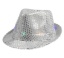 Obrázek Klobouk stříbrný s glitry
