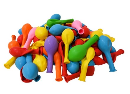 Nafukovací balonky 25 cm