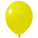 balonky žluté latexové 26 cm