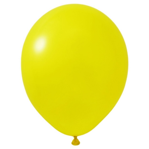 balonky žluté latexové 26 cm