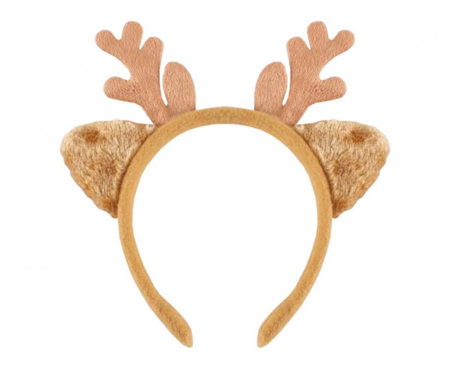 Čelenka sobík s ušima - hnědá