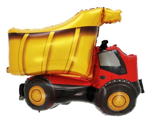 Levně Foliový balonek - Nákladní auto sklápěč 53 x 70 cm
