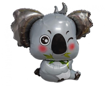 Obrázek Foliový balonek - Koala velký 66 x 65 cm