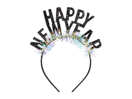 Picture of Čelenka Happy New Year - černá