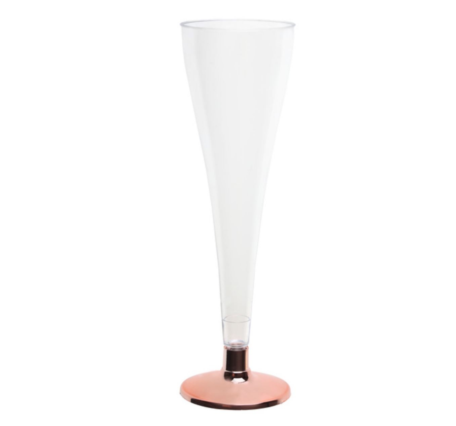 Šampusky se Rose Gold podstavcem - 6 ks