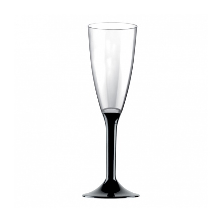 Obrázek Šampusky s černou stopkou - 12 cl
