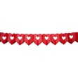 Picture of Red double heart garland - 6 m
