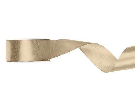 Obrázek Saténová stuha studená zlatá 25 mm x 25 m