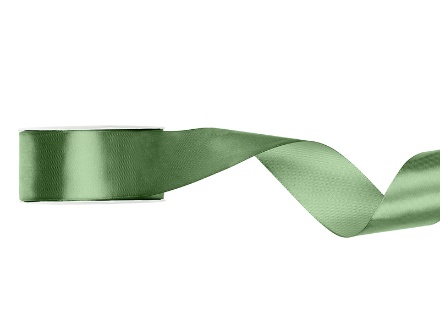 Obrázek Saténová stuha šalvějová zelená 25 mm x 25 m