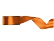 Picture of Rust orange satin ribbon 25 mm x 25 m