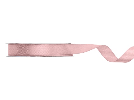 Picture of Satin ribbon light dusty rose 12 mm x 25 m