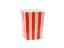 Obrázok z Krabičky na popcorn ružovo-červené - 6 ks