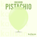 Obrázok z Pistáciové balóniky, Macaron Pistachio 30 cm/12", 100 ks