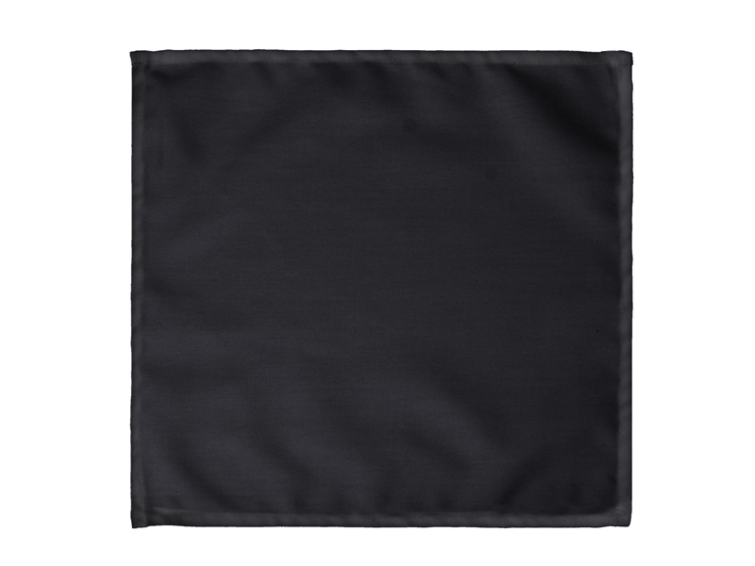 Látkové ubrousky 35 x 35 cm, 25 ks, černé
