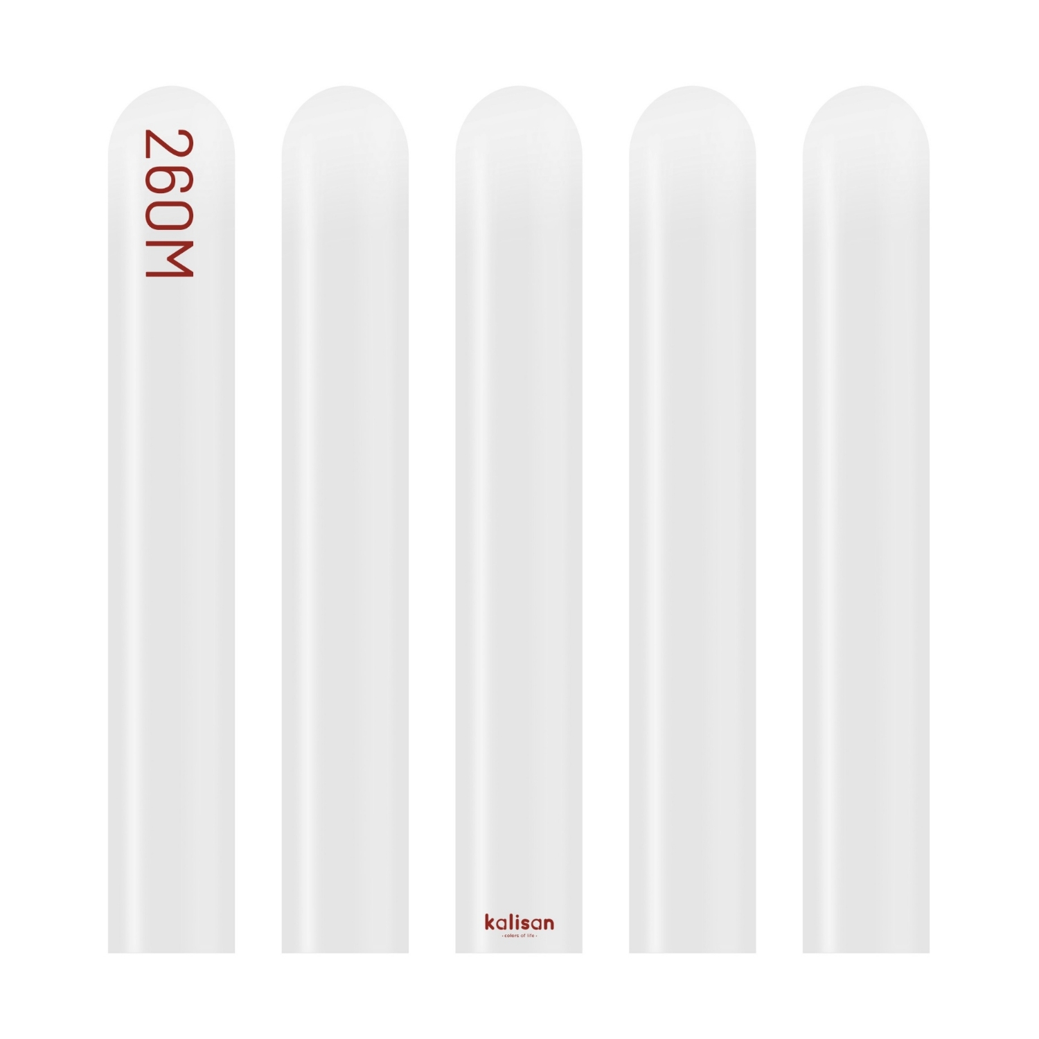 Modelovací balonky profesionální Průhledné, 260M, 100 ks