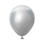 Obrázek Balonky chromové stříbrné, Mirror Silver 13 cm/5", 100 ks