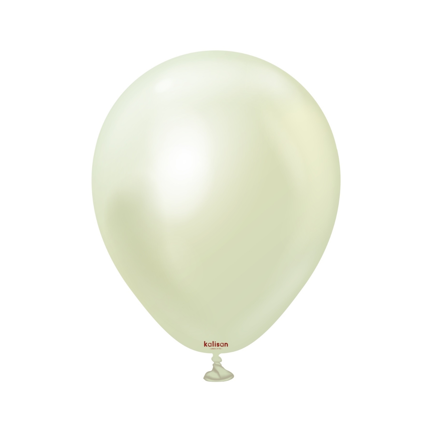 Balonky chromové zeleno zlaté, Mirror Green Gold 13 cm/5", 100 ks