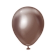 Obrázok z Balóniky hnedé, Mirror Chrome Chocolate 13 cm/5'', 100 ks
