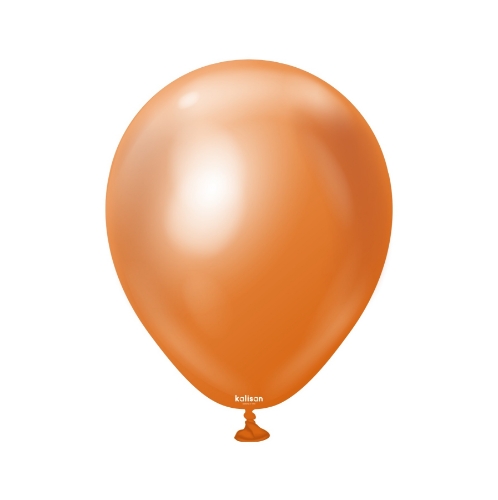 Levně Balonky chromové měděné, Mirror Copper 13 cm/5", 100 ks
