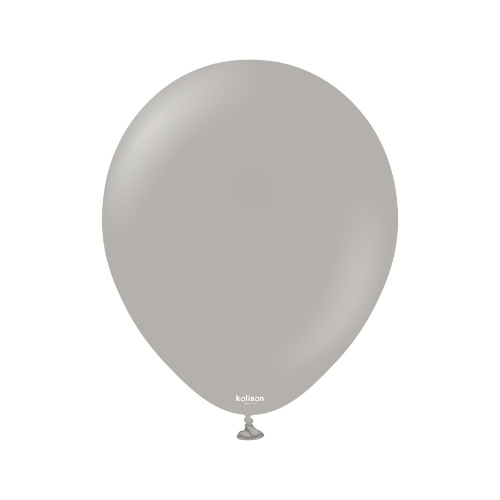 Levně Balonky šedé, Standard Grey 13 cm/5", 100 ks