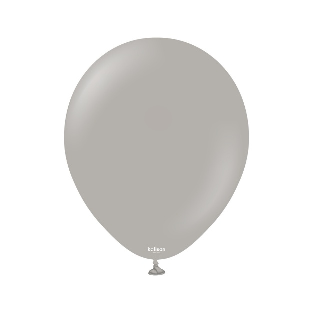 Obrázek z Balonky šedé Standard Grey 13 cm/5", 100 ks 