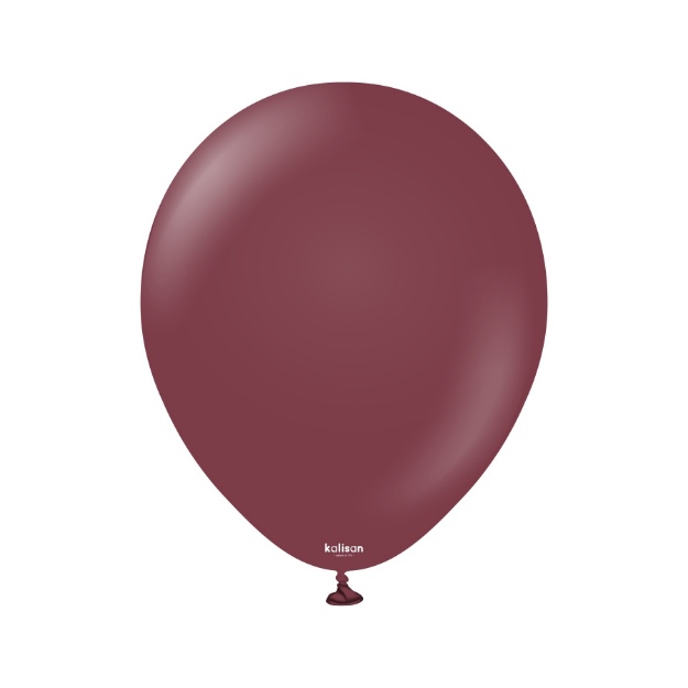 Obrázek z Balonky vínové Standard Burgundy 13 cm/5", 100 ks 