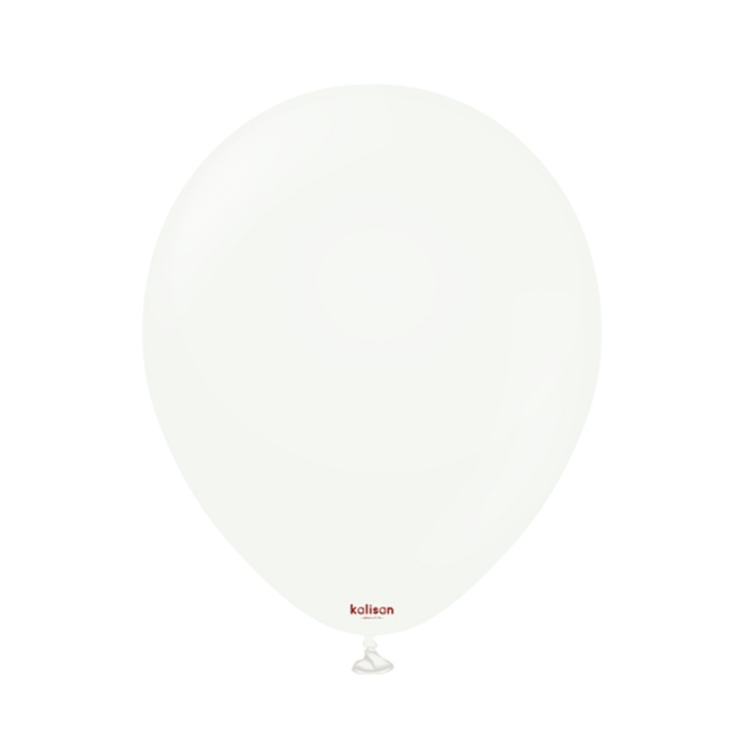 Balonky bílé Standard White 13 cm/5", 100 ks