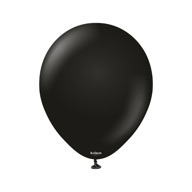 Obrázek z Balonky černé Standard Black 13 cm/5", 100 ks 